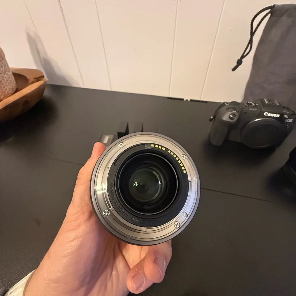 Canon Black Camera with Lens Set
